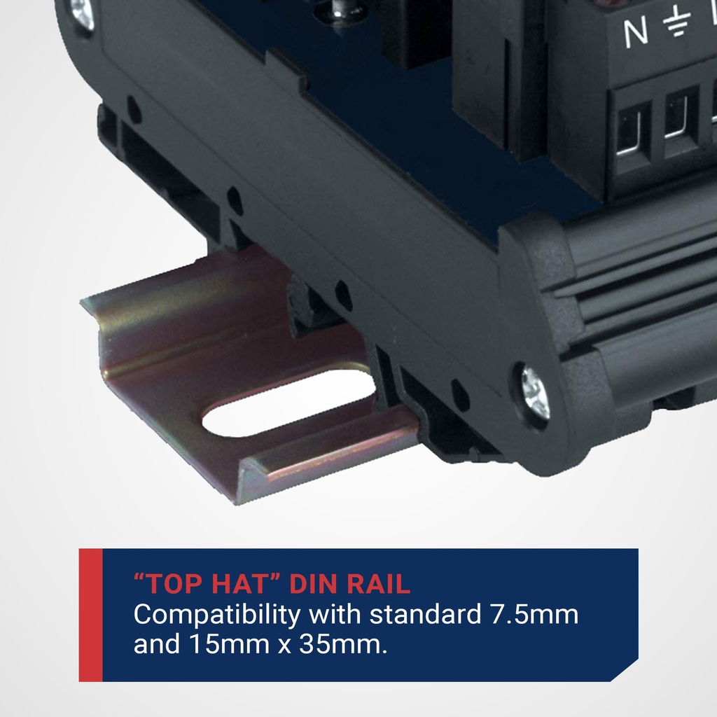 DIN Rail Mount Feature