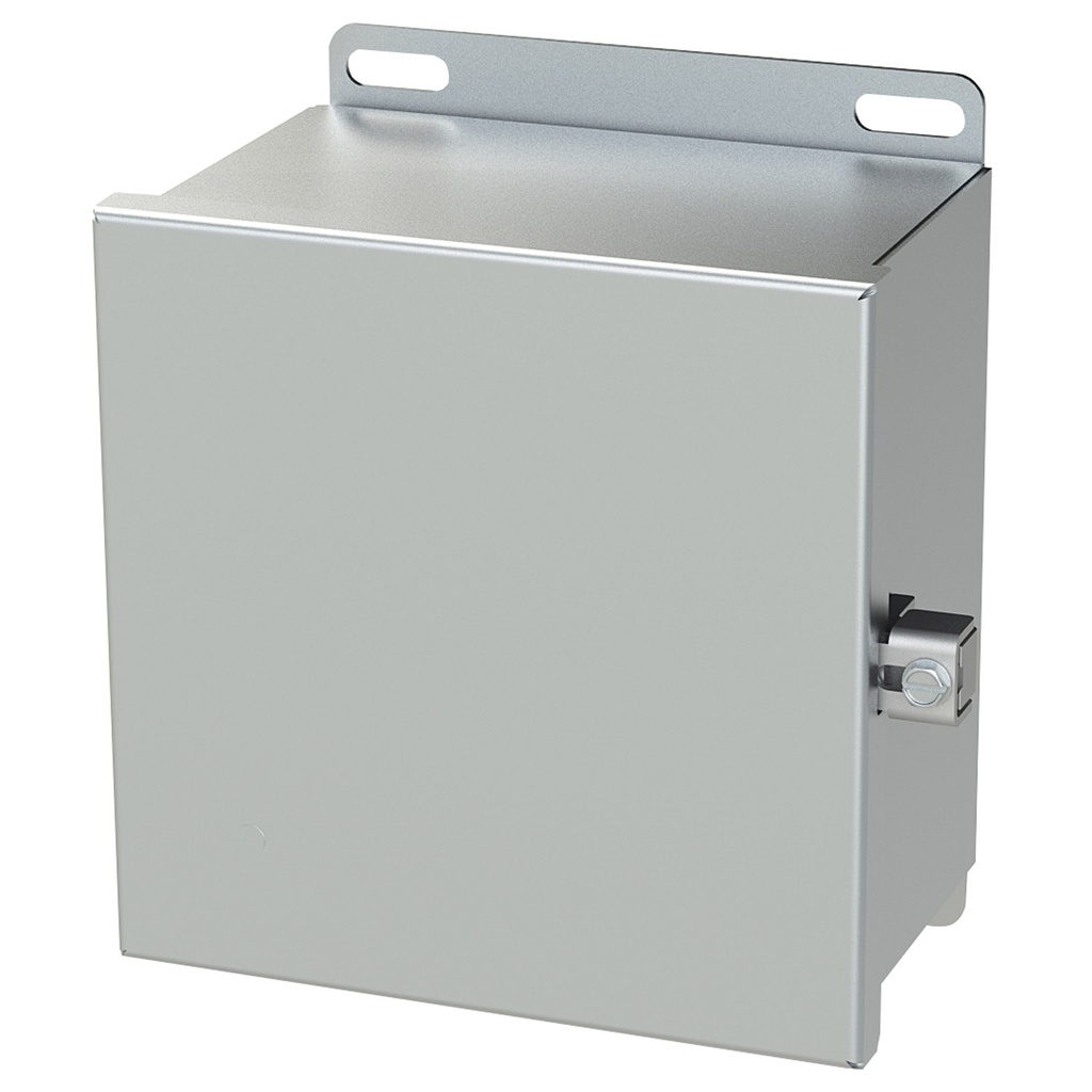 NEMA 3R, 4, 4X, 12 Enclosure, Wallmount, 6.125" H x 6" W x 4" D, 304 Stainless Steel