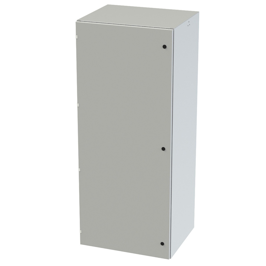 NEMA 3R, 4, 12 Enclosure, Wallmount, 72" H x 30" W x 24" D, Carbon Steel, Powder Coat gray, Heavy Duty