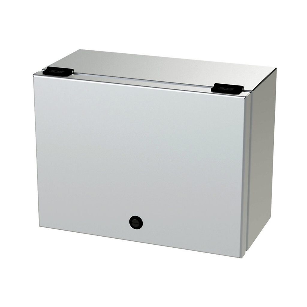 NEMA 4X Trough Junction Enclosure, SS304, NEMA 3R, 4, 4X, 12, 9x12x6