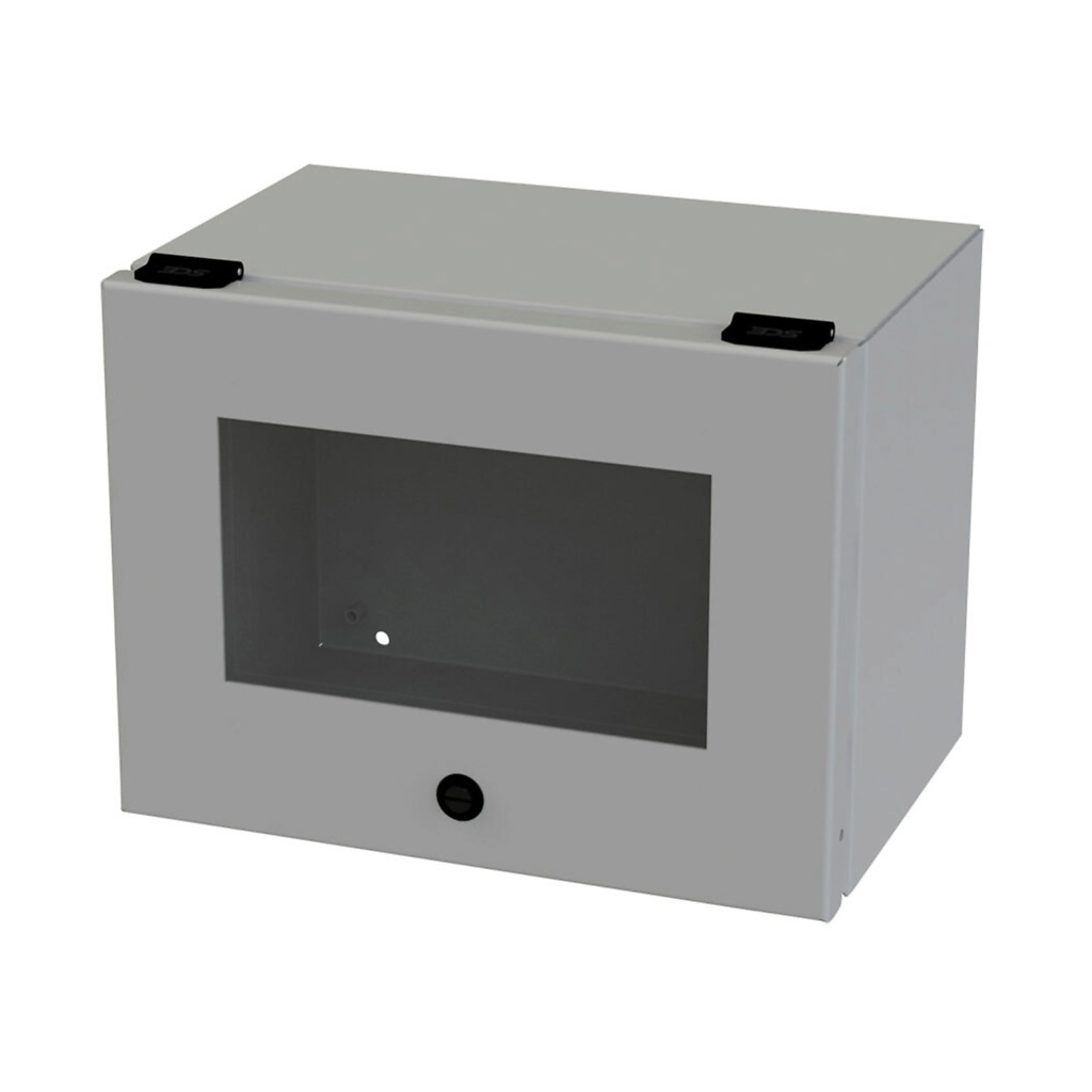 Trough Enclosure WIth Viewing Window, Steel, NEMA 3R, 4, 9x12x8