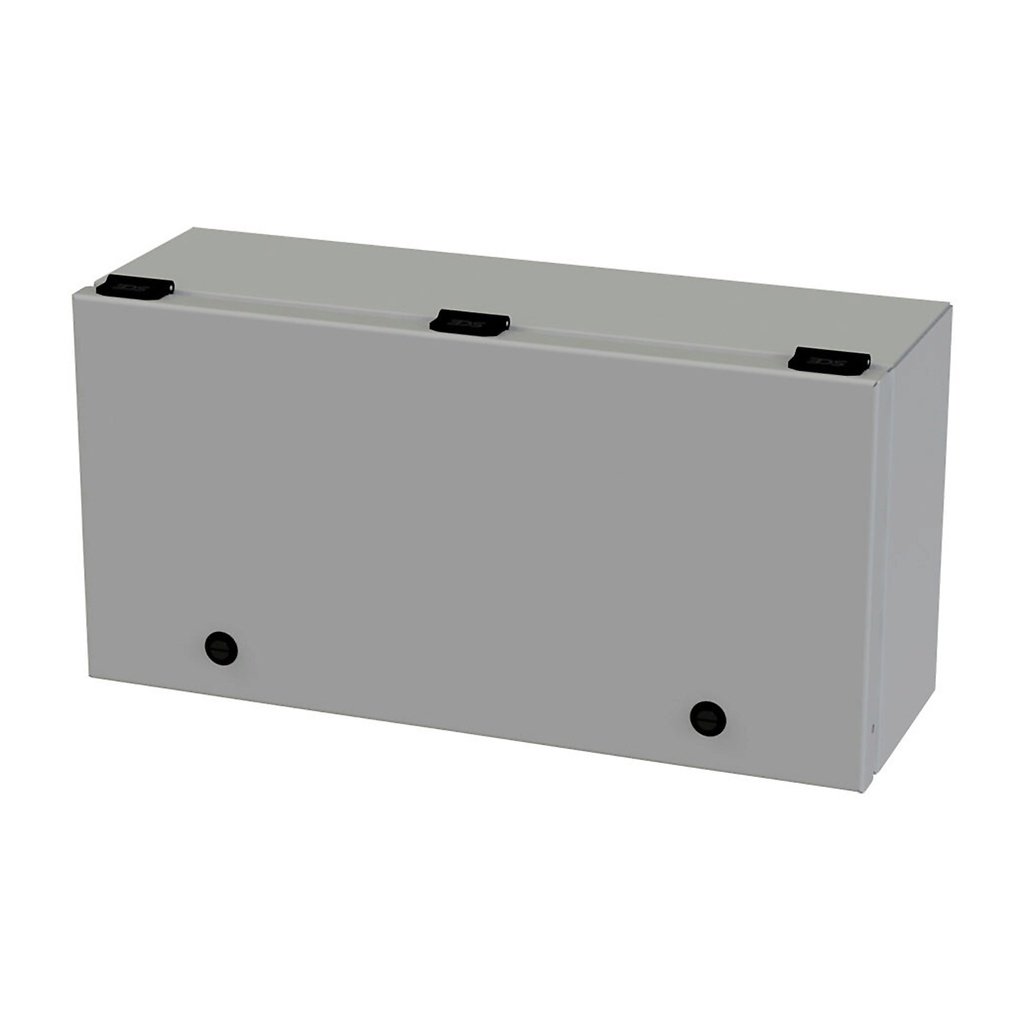 Wiring Trough Junction Enclosure, Steel, NEMA 3R, 4, 12, 9x18x6