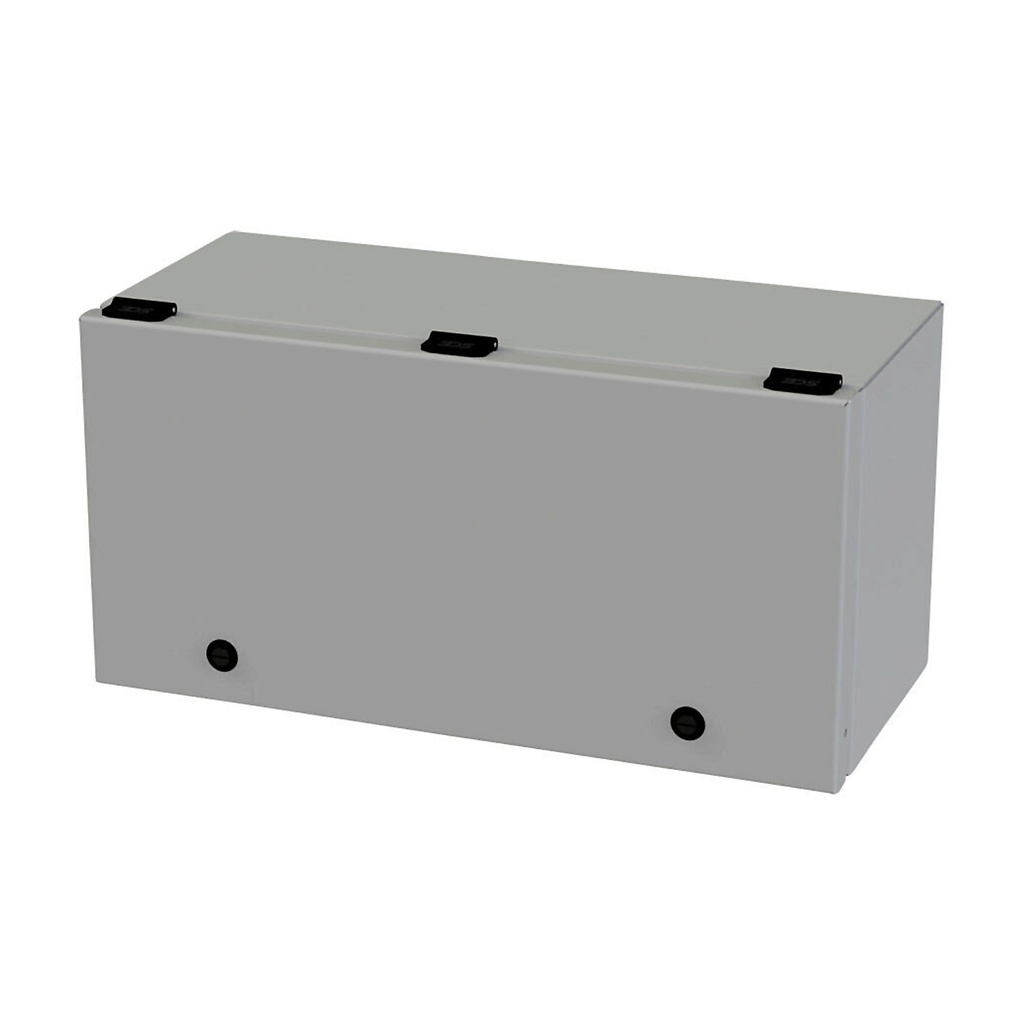 Wiring Trough Junction Enclosure, Steel, NEMA 3R, 4, 12, 9x18x8