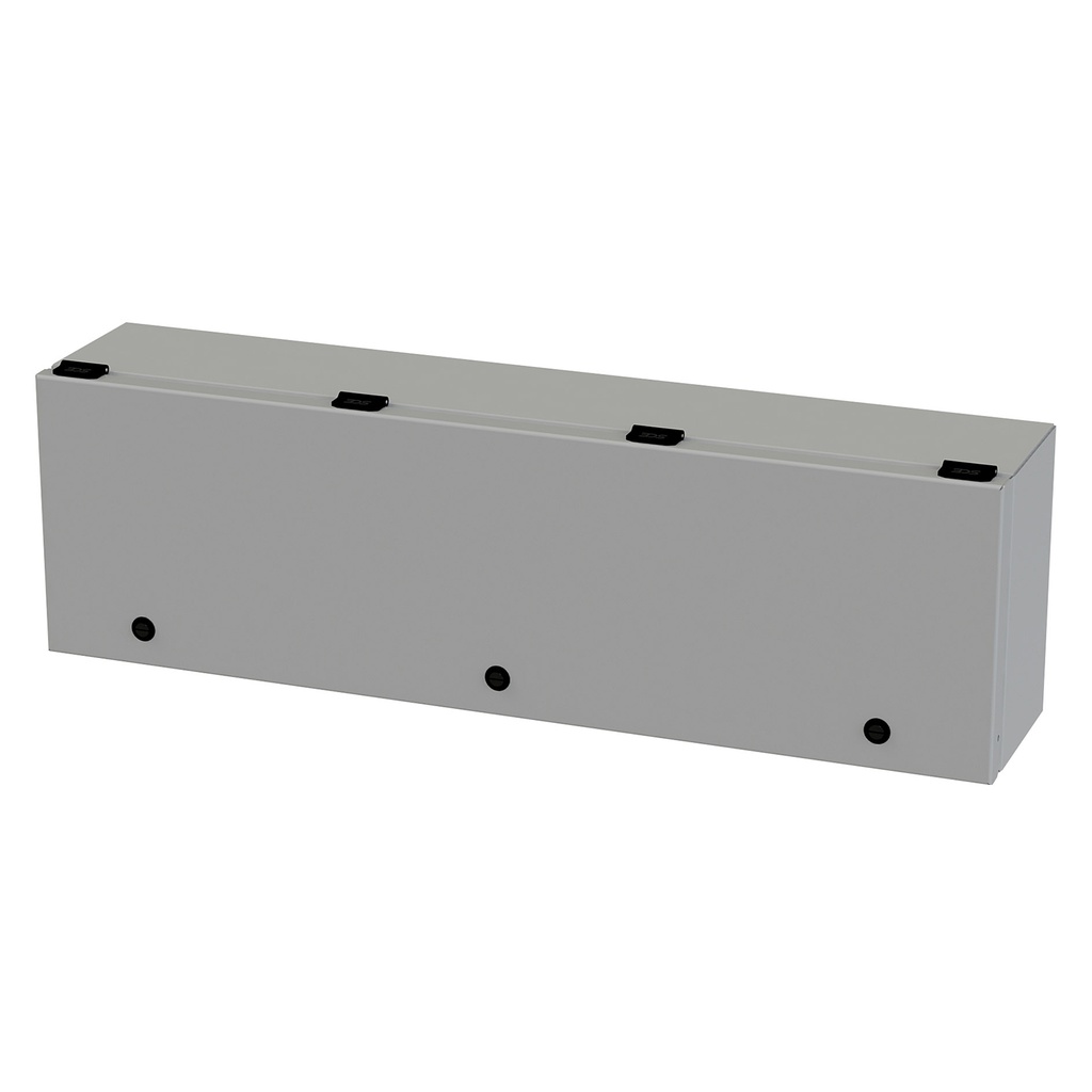 Wiring Trough Junction Enclosure, Steel, NEMA 3R, 4, 12, 9x30x6