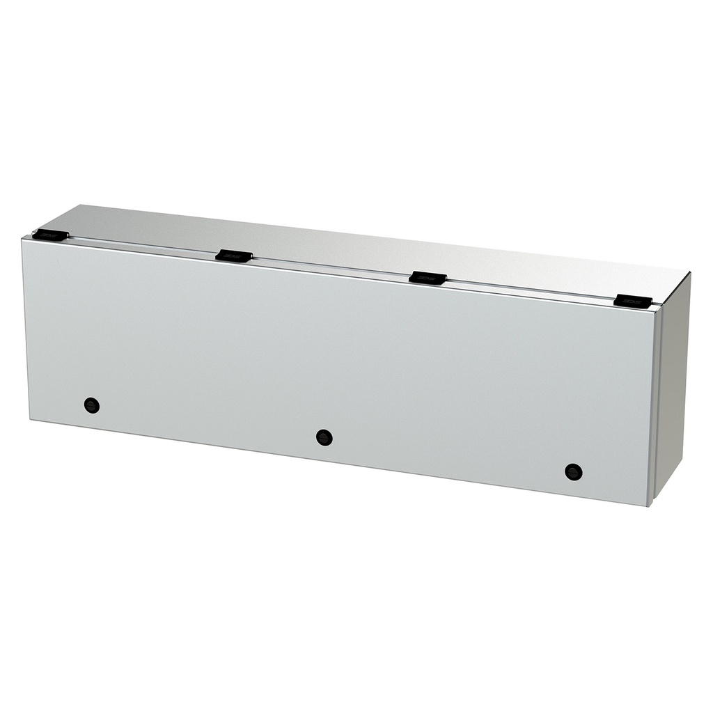 NEMA 4X Trough Junction Enclosure, SS304, NEMA 3R, 4, 4X, 12, 9x30x6