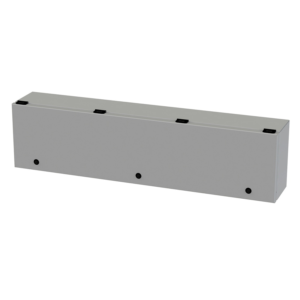 Wiring Trough Junction Enclosure, Steel, NEMA 3R, 4, 12, 9x36x6