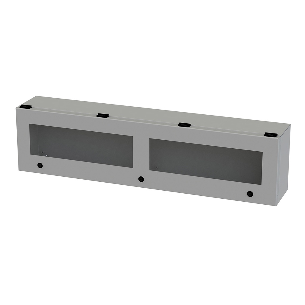 Trough Enclosure WIth Viewing Window, Steel, NEMA 3R, 4, 9x36x6