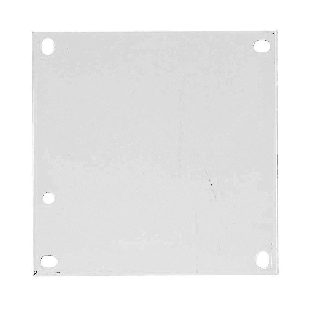 6 x 6 inch Painted Steel Back Panel for ARCA JIC Enclosures