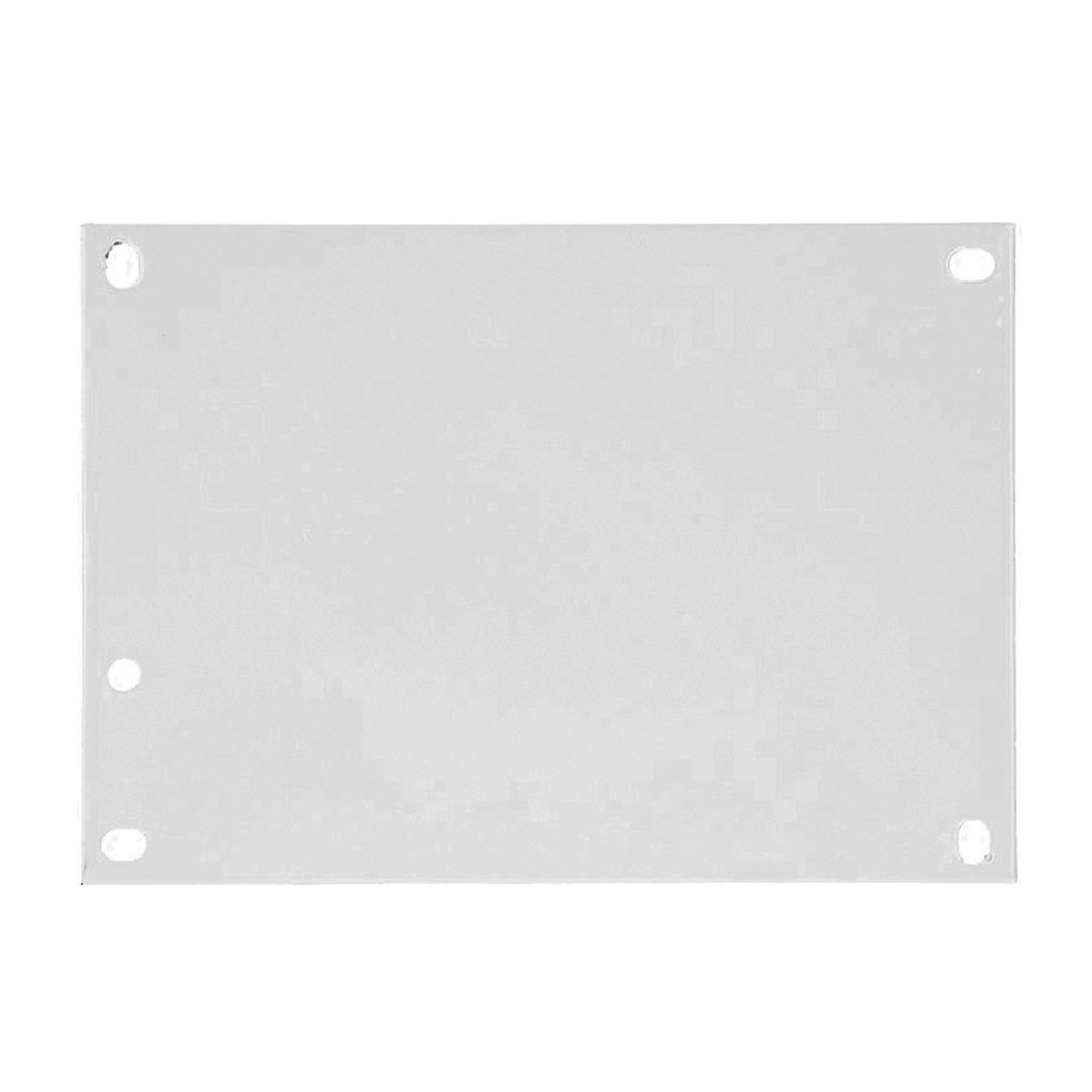 8 x 6 inch Painted Steel Back Panel for ARCA JIC Enclosures