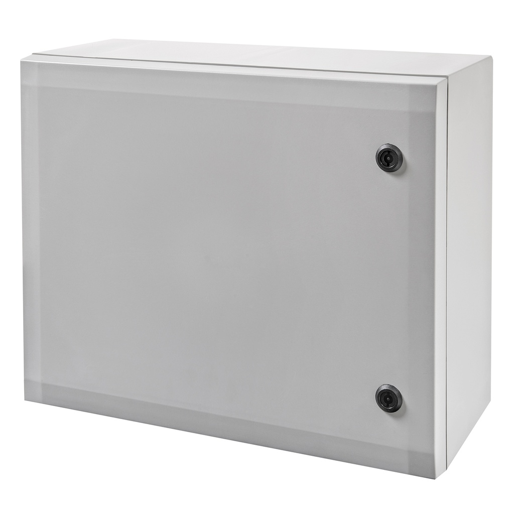 NEMA 4X Polycarbonate Hinged Door Enclosure, short Side, 11.8x15.8x6