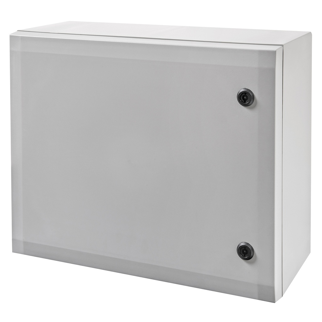 NEMA 4X Polycarbonate Hinged Door Enclosure, short Side, 15.8x19.7x8.3