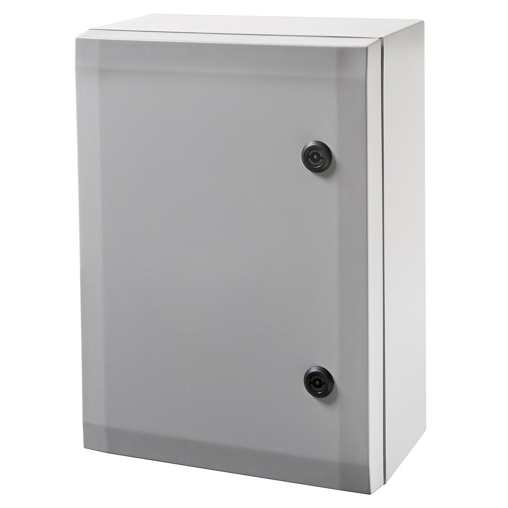 NEMA 4X Polycarbonate Hinged Door Enclosure, Long Side, 19.7x15.8x8.3
