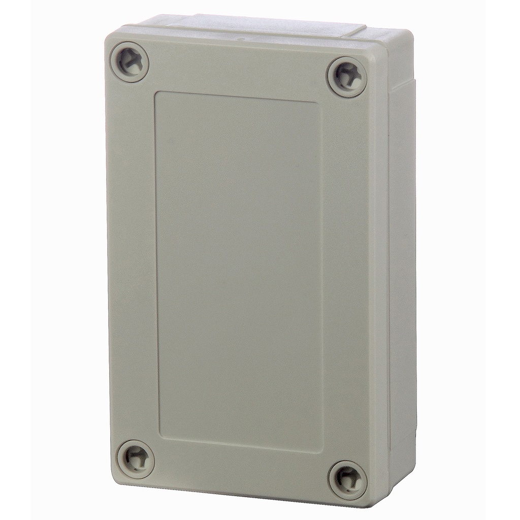 Plastic Enclosure Box, NEMA 4X, Gray Screw Cover, 5 x 3 x 4 Inch