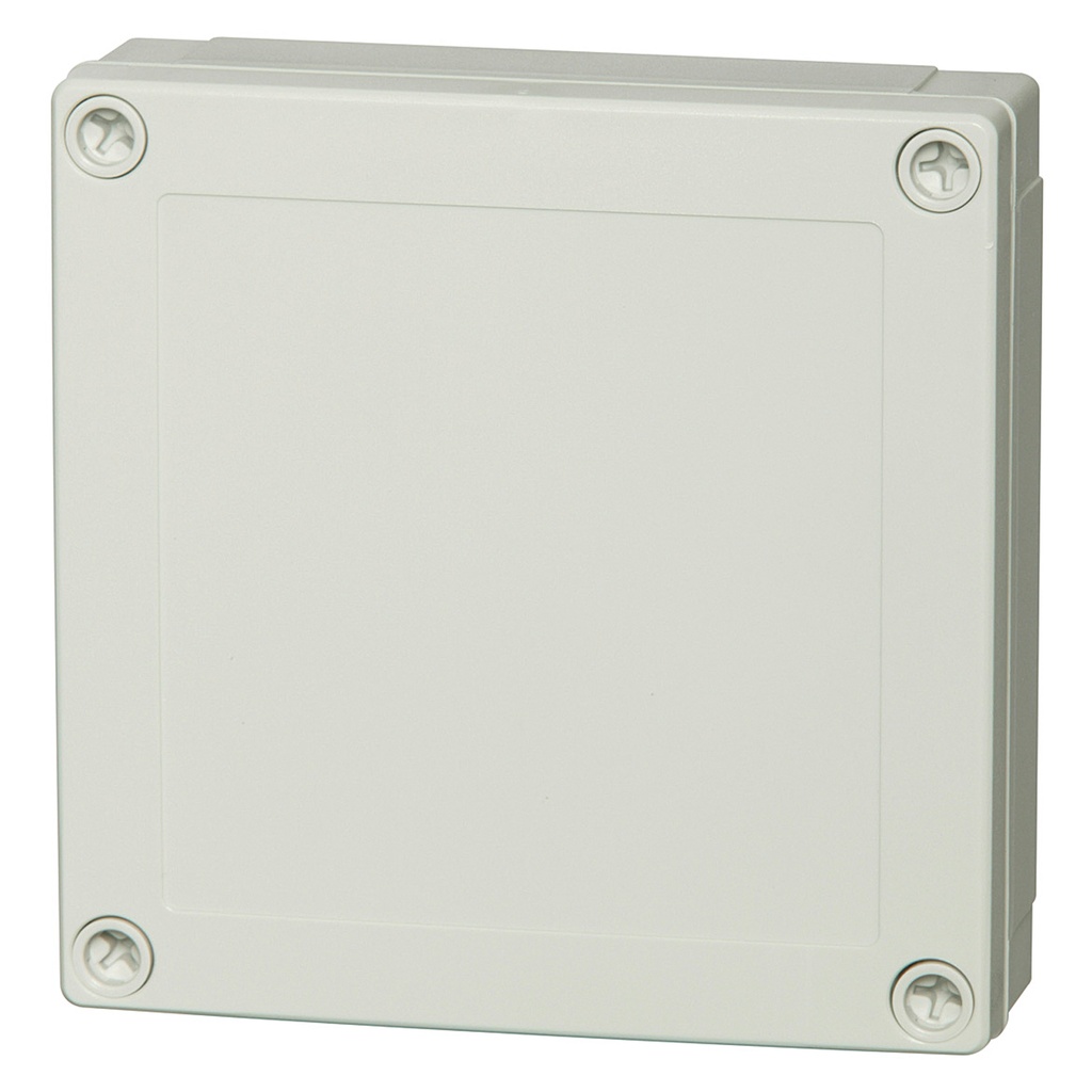 Plastic Enclosure Box, NEMA 4X, Gray Screw Cover, 5 x 5 x 2 Inch