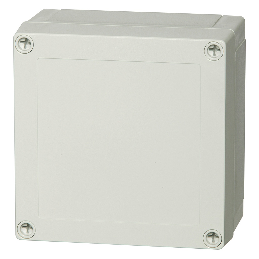 Plastic Enclosure Box, NEMA 4X, Gray Screw Cover, 5 x 5 x 2.5 Inch