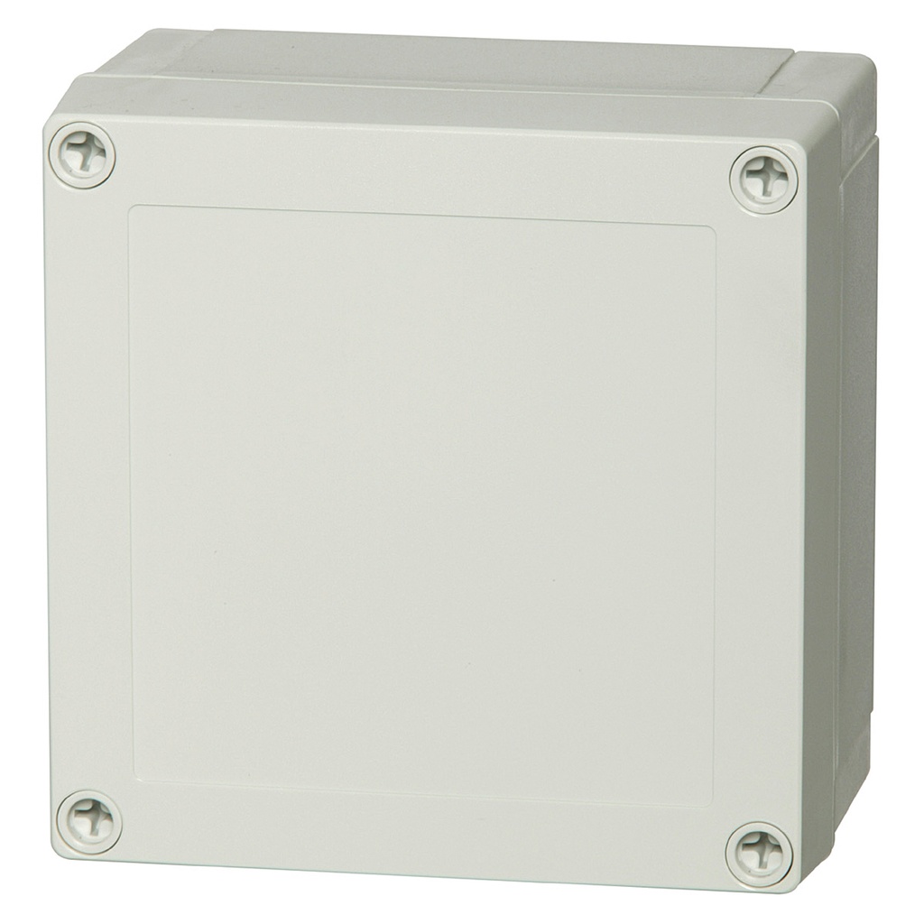 Plastic Enclosure Box, NEMA 4X, Gray Screw Cover, 5 x 5 x 3 Inch