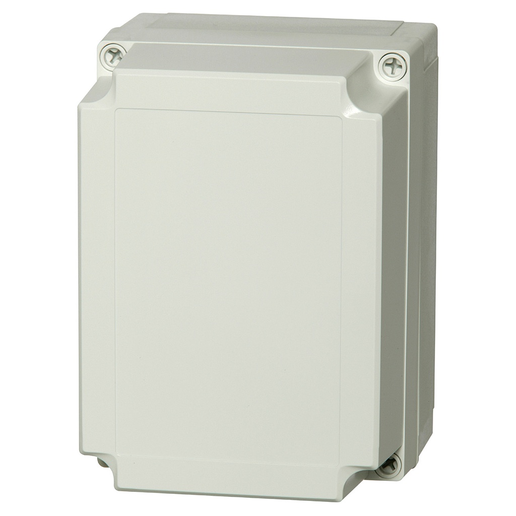 Plastic Enclosure Box, NEMA 4X, Gray Screw Cover, 7 x 5 x 5 Inch