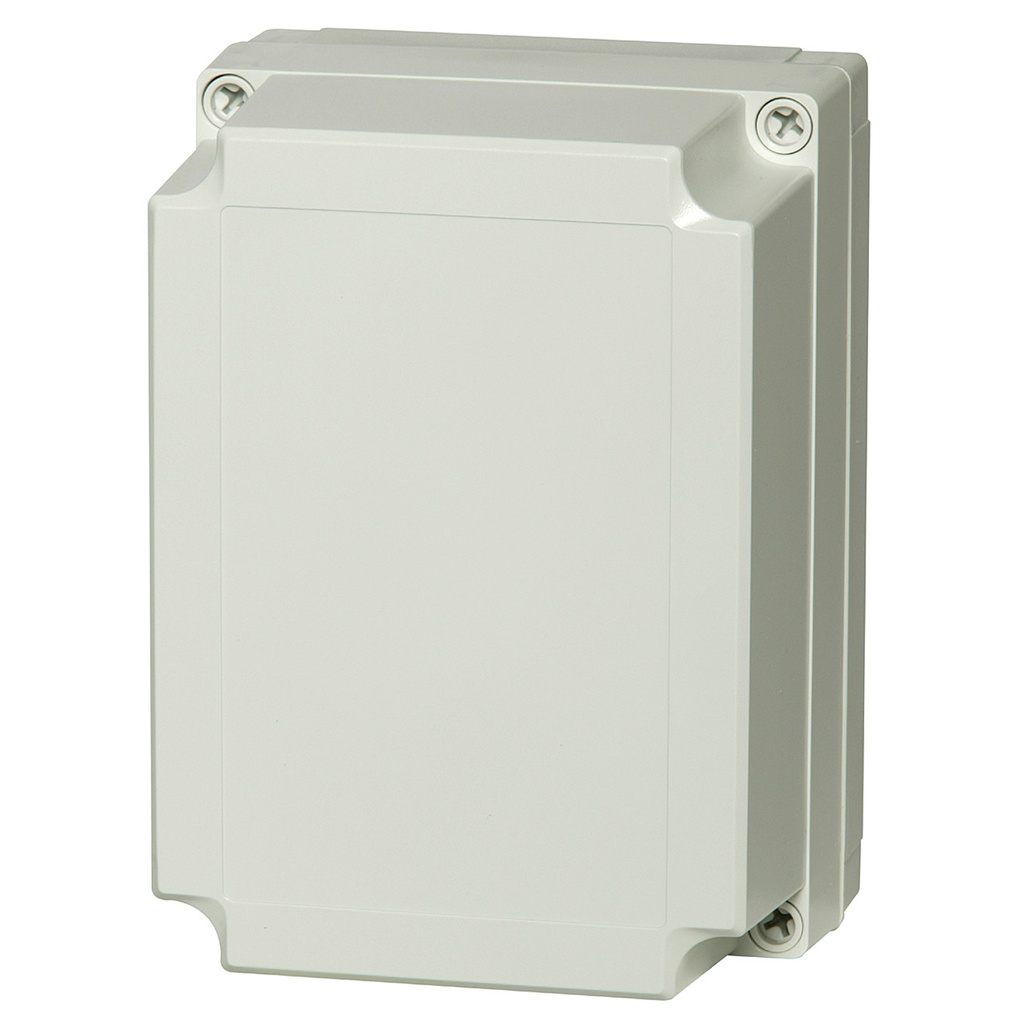 Plastic Enclosure Box, NEMA 4X, Gray Screw Cover, 7 x 5 x 5 Inch