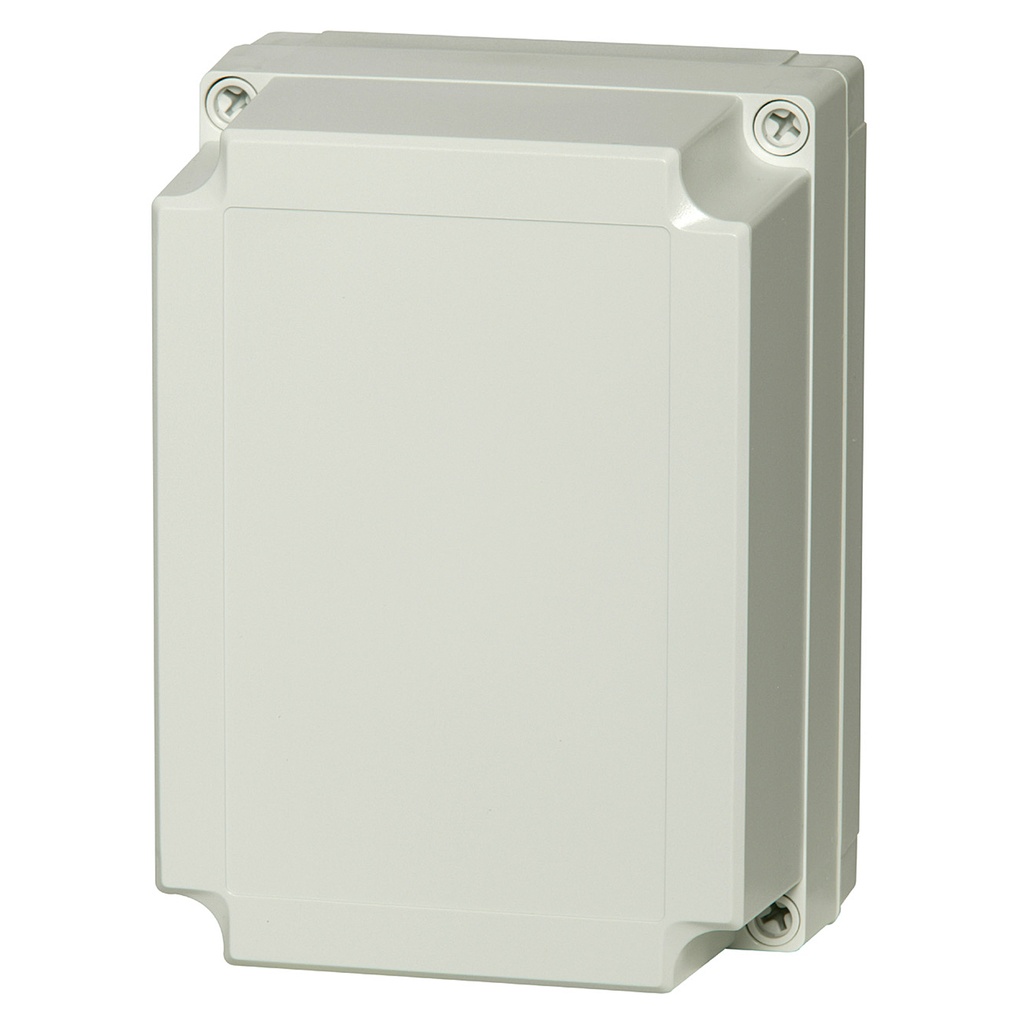 Plastic Enclosure Box, NEMA 4X, Gray Screw Cover, 7 x 5 x 1.5 Inch