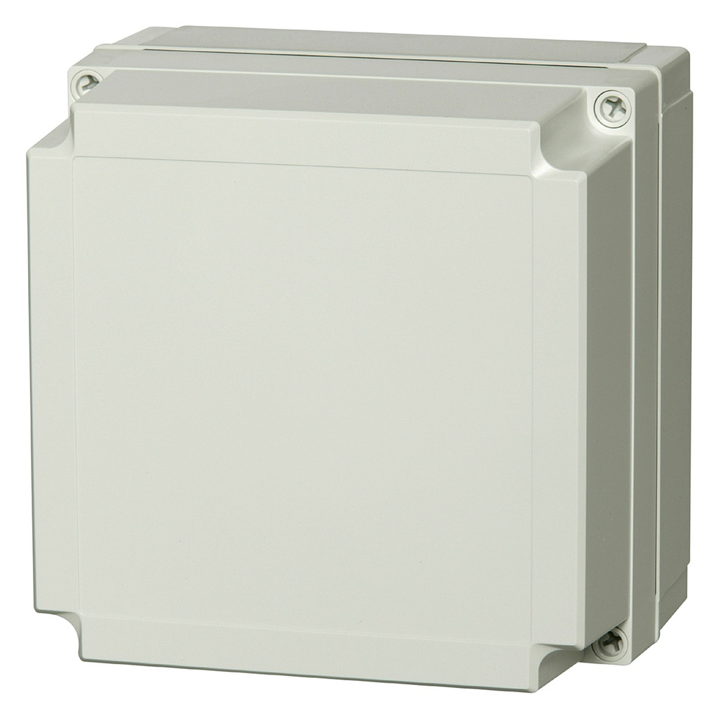 Plastic Enclosure Box, NEMA 4X, Gray Screw Cover, 7 x 7 x 5 Inch