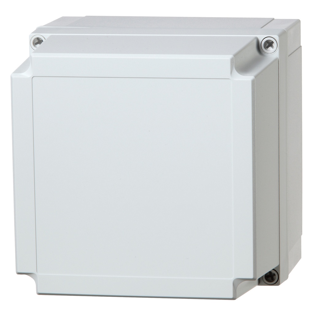 Plastic Enclosure Box, NEMA 4X, Gray Screw Cover, 7 x 7 x 6 Inch