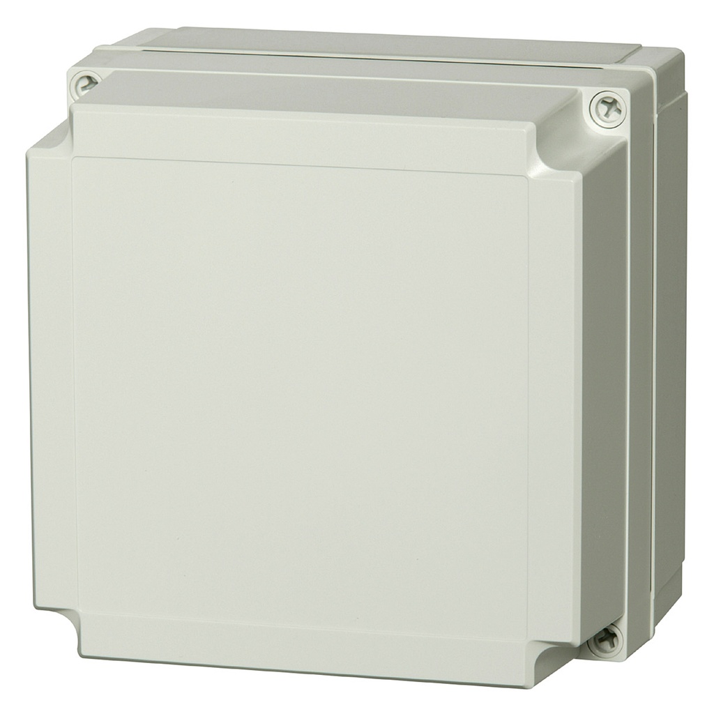 Plastic Enclosure Box, NEMA 4X, Gray Screw Cover, 7 x 7 x 2.5 Inch