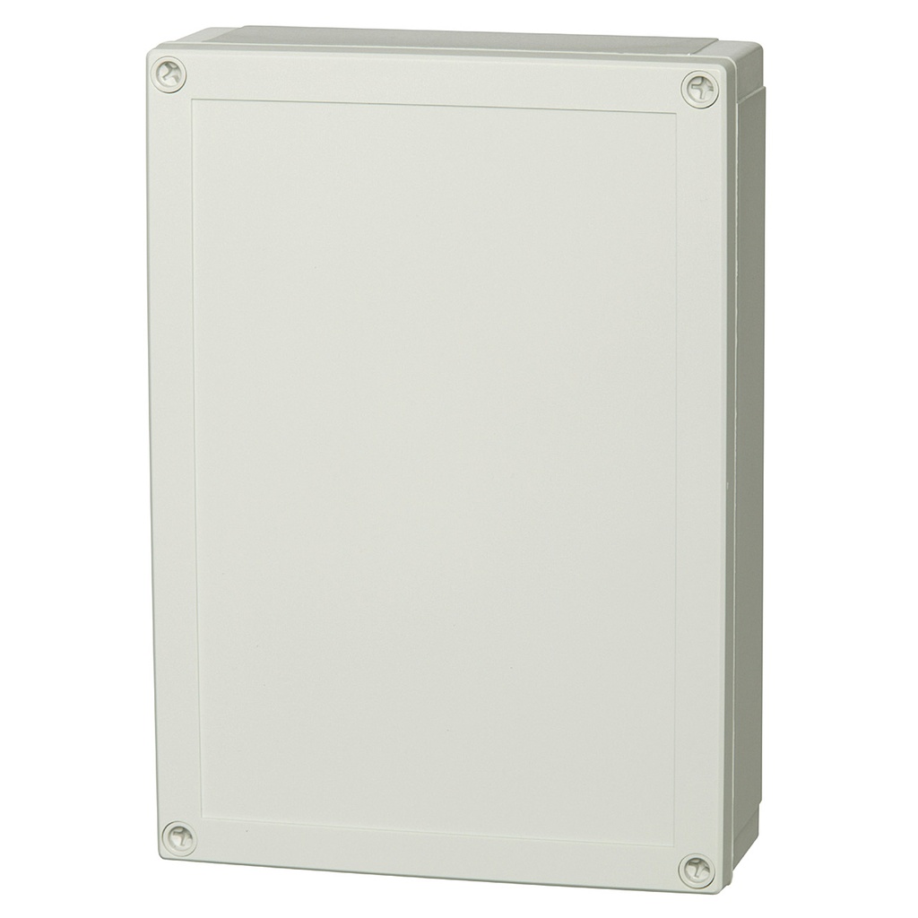 Plastic Enclosure Box, NEMA 4X, Gray Screw Cover, 10 x 7 x 2.5 Inch