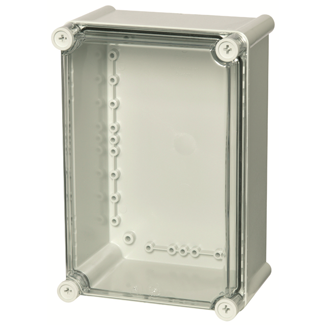 Plastic Electrical Enclosure, 22.1x15x7 Inches, Clear Screw Cover