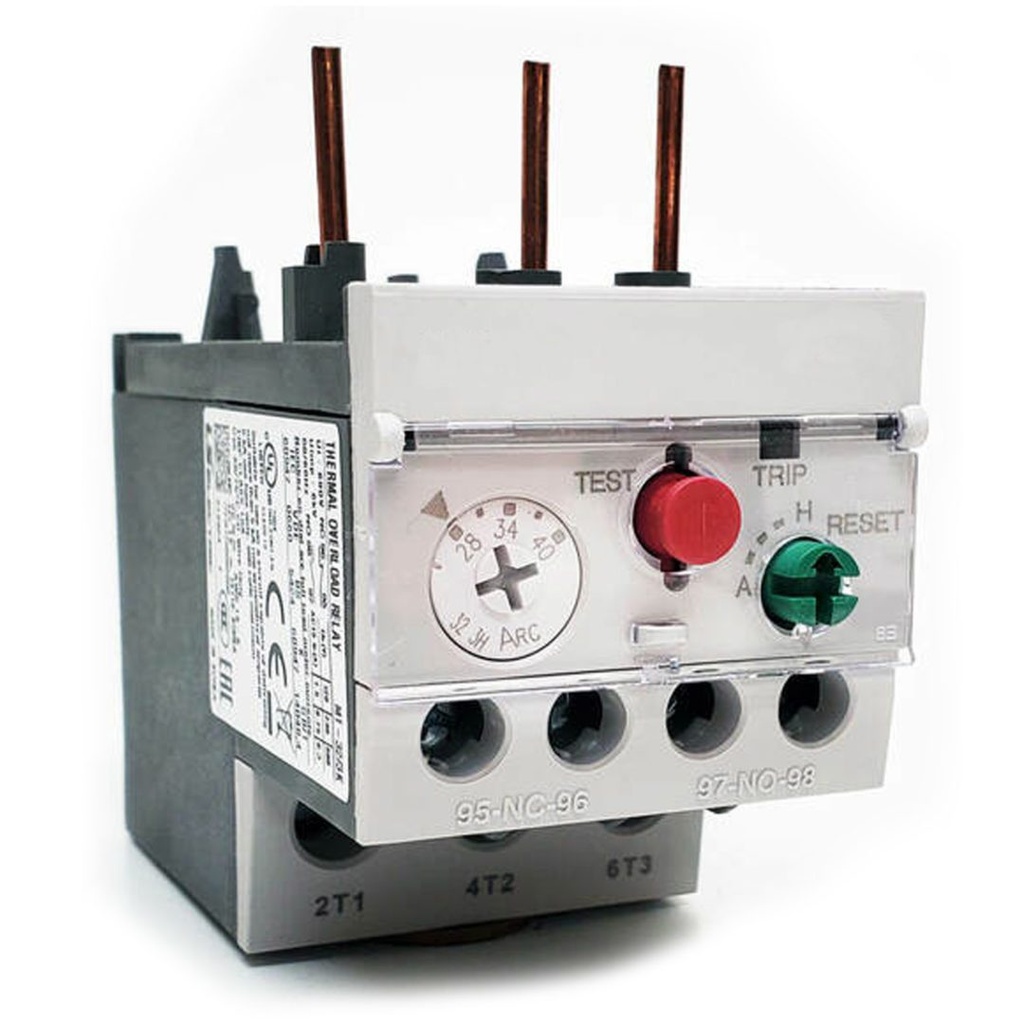 0.52 A Thermal Overload Relay for CC22,CDC22,CC40,CDC40 Contactors