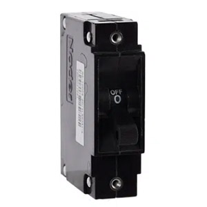 100 Amp, 1 Pole, 80V DC, Trip Curve: C, Rack & Panel Mount Screw, Hydraulic Magnetic Circuit Breaker, UL489A