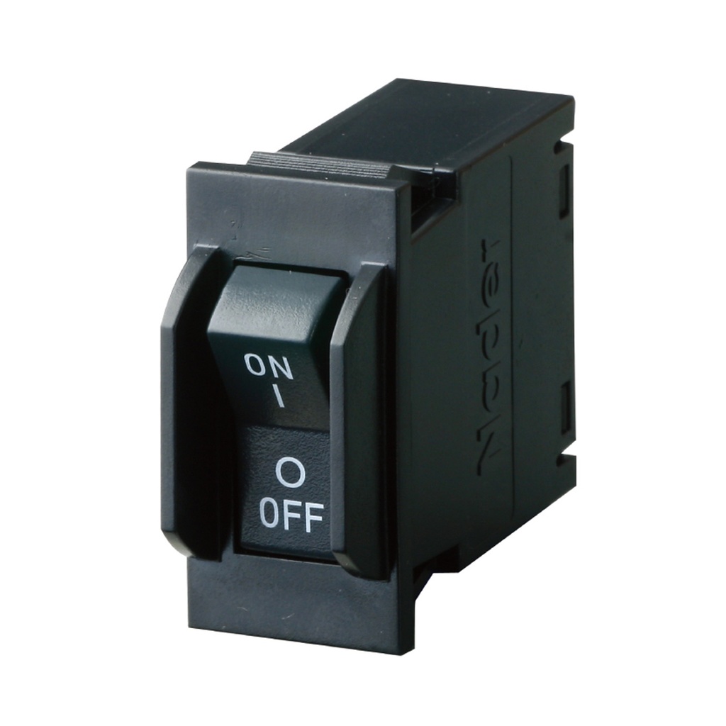 10 Amp, 1 pole, Snap-in panel mount, hydraulic magnetic circuit breaker