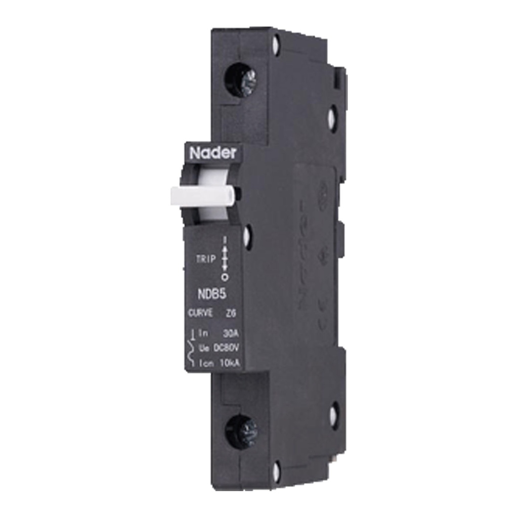 25 Amp, 1 Pole, 240V AC, Trip Curve: C, DIN Rail Mount-Hydraulic-Magnetic Circuit Breaker, UL1077