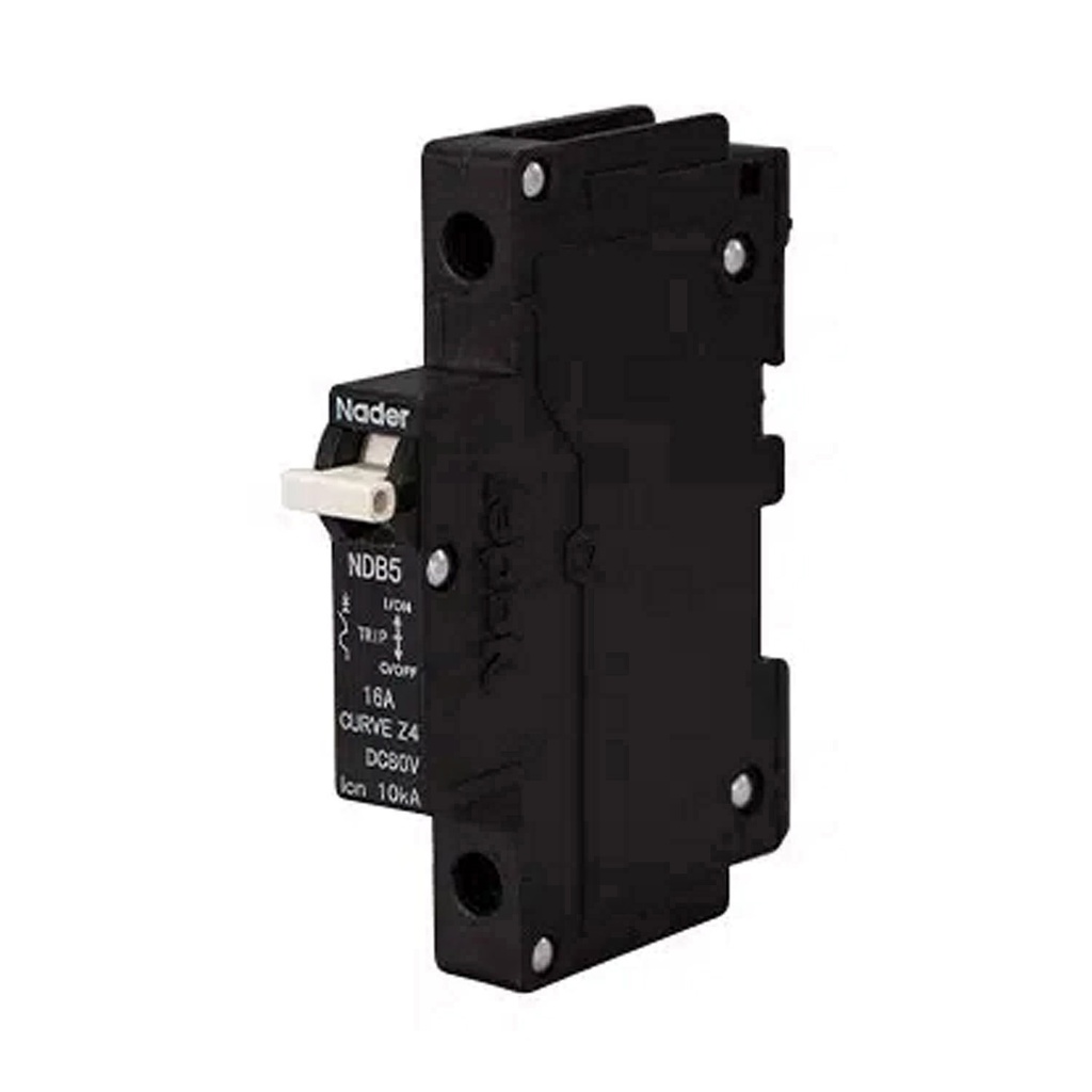 24 Amp, 1 Pole, 80V DC, Trip Curve: C, DIN Rail Mount-Hydraulic-Magnetic Circuit Breaker, UL1077