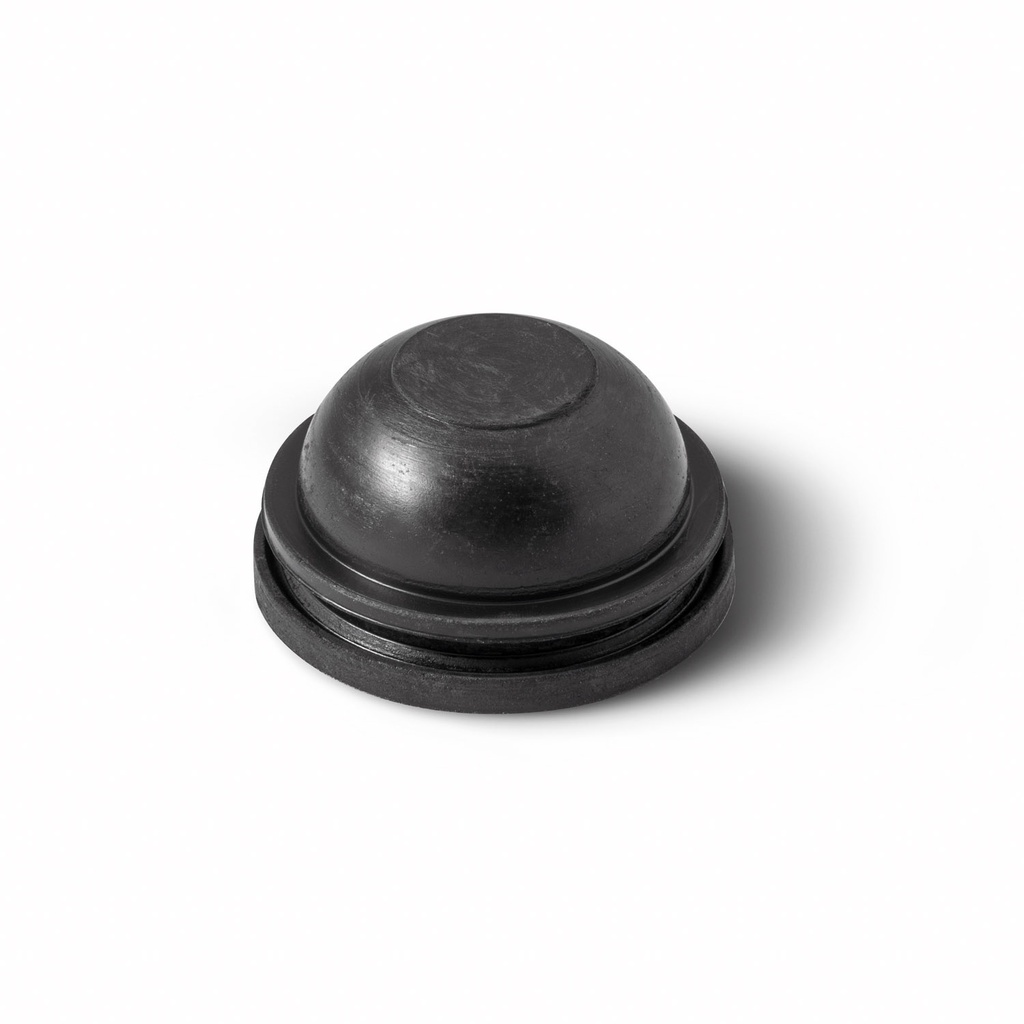 Rubber Button Cover, Black