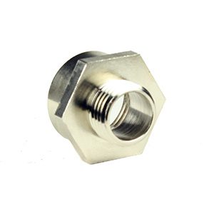 M20-2.5 to 1/2" NPT Thread Adapter | Metric to NPT Conversion | Metal | M20 Male to 1/2" NPT Female | Industrial Thread Adapter