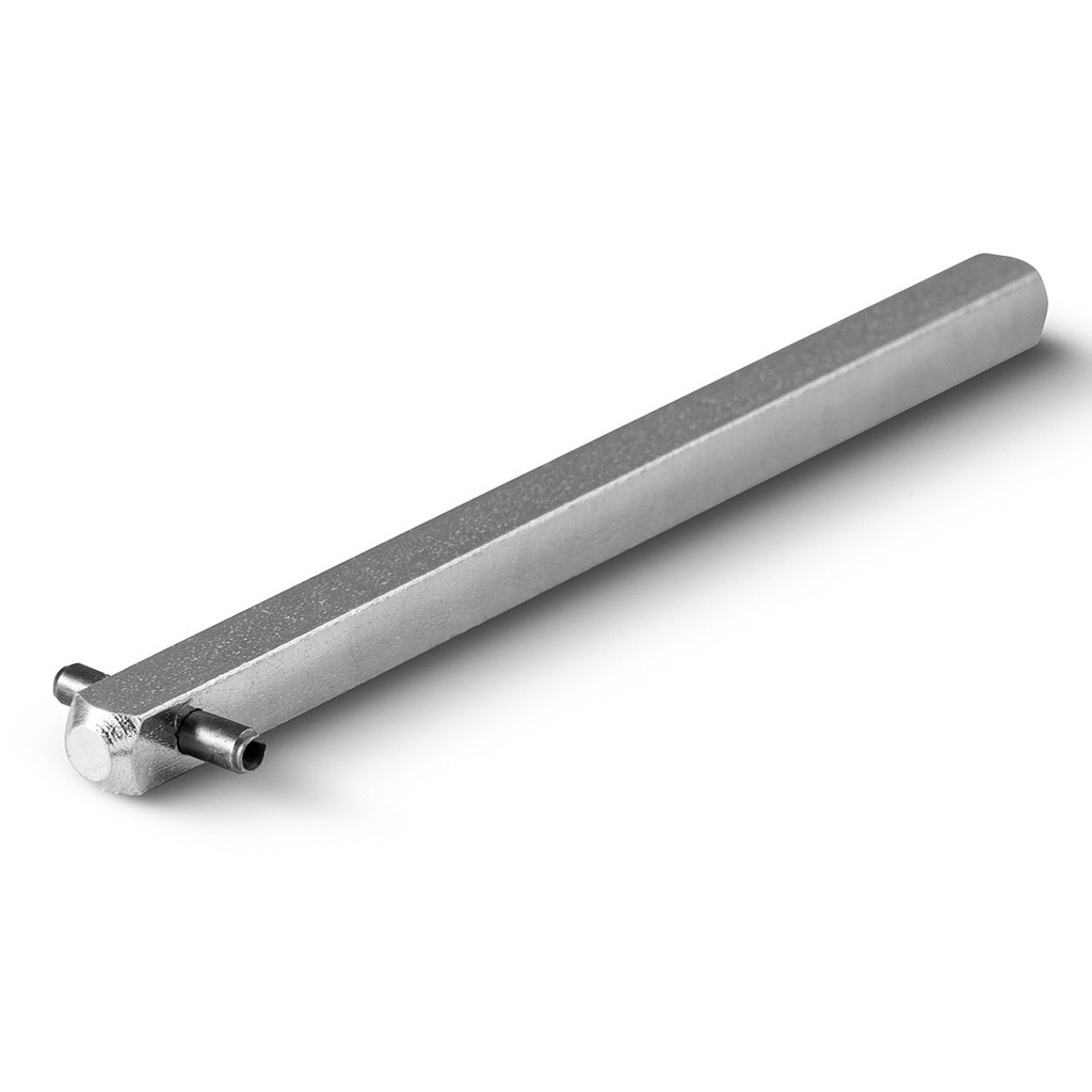 ASI 20401089 185mm Shaft Extension | 5x5mm Steel Shaft for Panel Mount Rotary Disconnect Switches | Cut-to-Length for Custom Fit