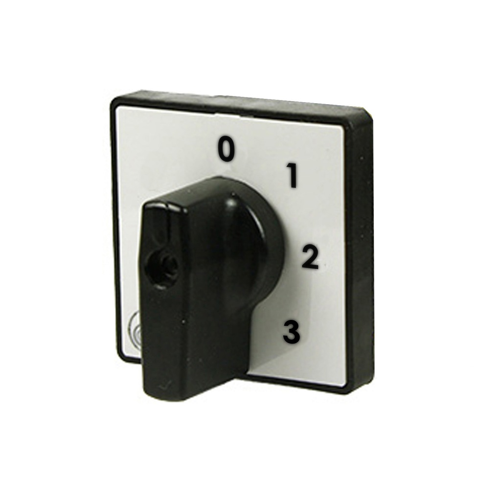 Step Switch Handle, 3 Positions With Off