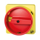 ASI 064-0001 Red Disconnect Handle | 2-Position Lockable Rotary Switch Handle | 67mm x 67mm | NEMA 4X, IP65 Rated | Compatible with SE, SQ & P-Series Disconnects