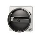 Black Rotary Disconnect Switch, G125 and G200Series, Lockable