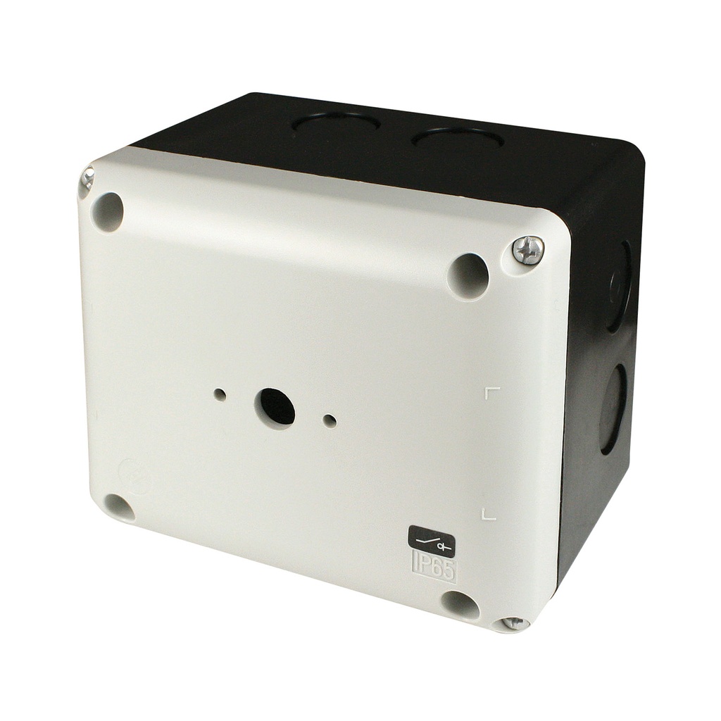 Rotary Disconnect Switch Enclosure For 4 Pole SQ025 and SQ032 Disconnect Switches, IP65 Rated, Gray