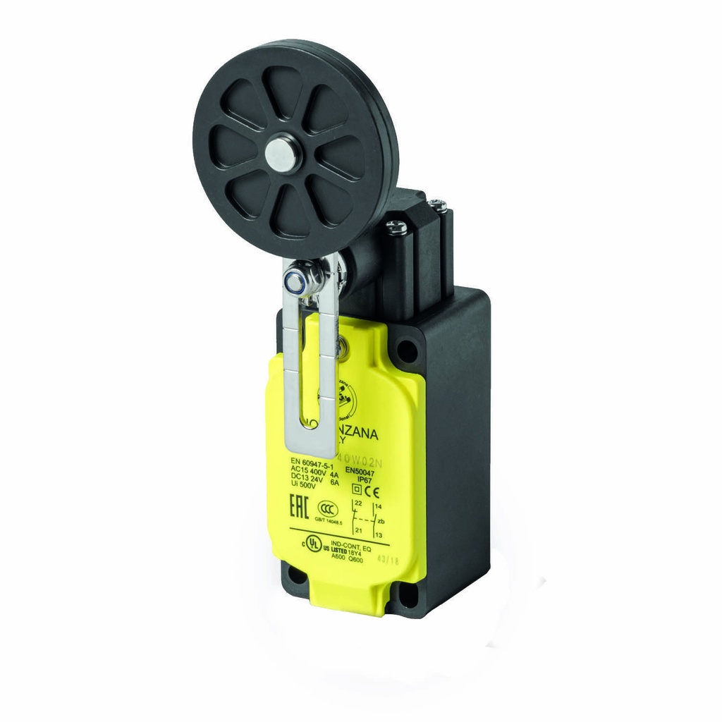Industrial Mechanical Roller Lever Limit Switch