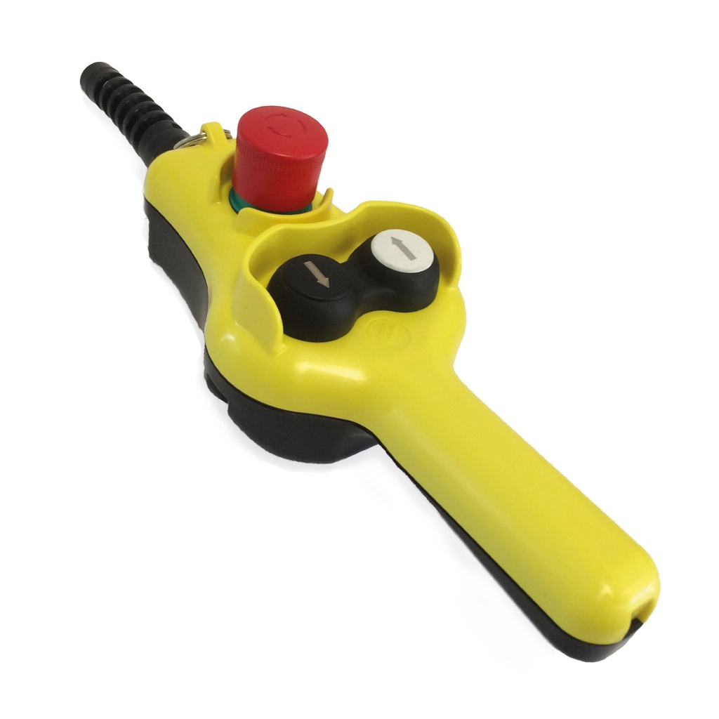 3 Button Pendant Station, Single Speed Hoist Pendant With Ergonomic Pistol Grip