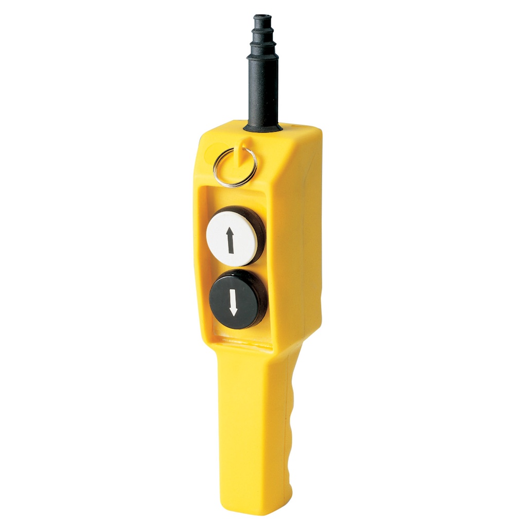 2 Button Ergonomic  Hoist Control with Up/Down Operation, IP65/NEMA 4X Protection, P02.1