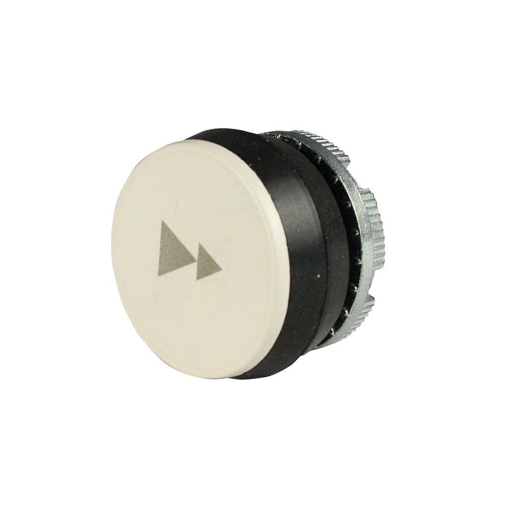 2 Speed RIGHT Arrow Push Button for Pendant Stations, 22mm