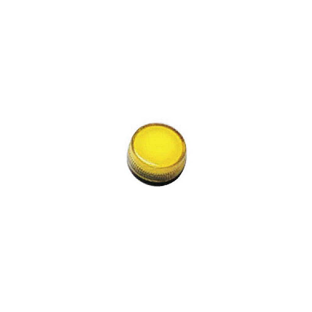 Pendant Station Replacement Yellow Lens Cap, 22mm