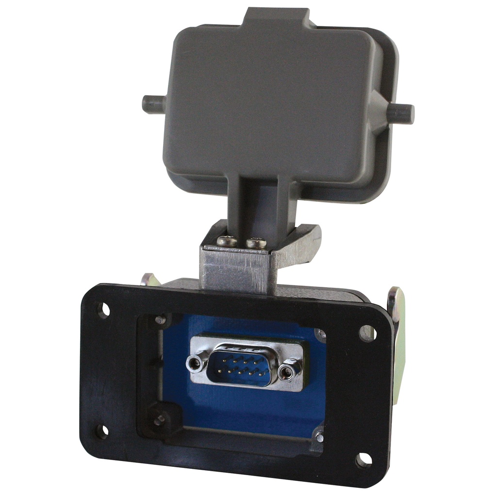 Panel Interface Connector; 15-Pin HD D-Sub; M-F; Aluminum Housing with Locking Cover; IP65 and NEMA 4x