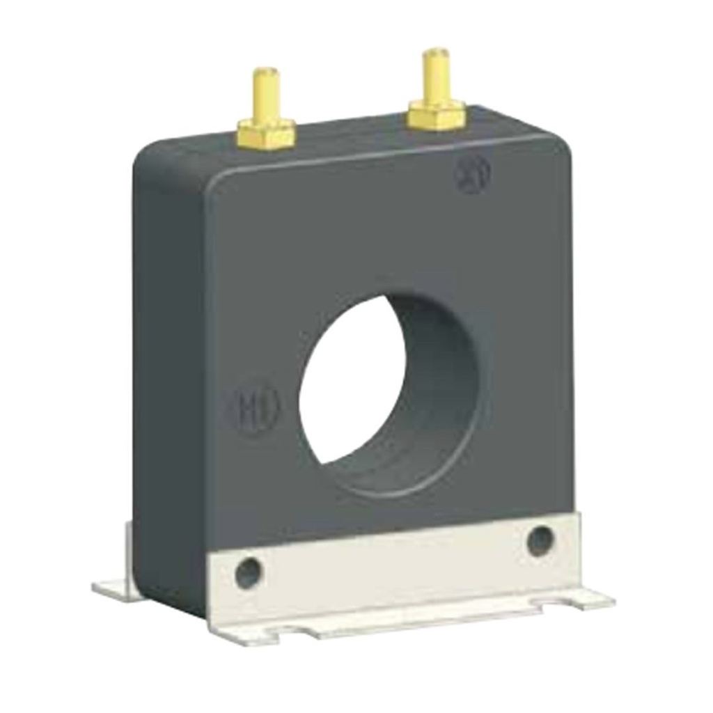 ANSI Current Transformer, 1500:05 Ratio, 2.06 inch Aperture, 24 Inch Leads, Thru Mount