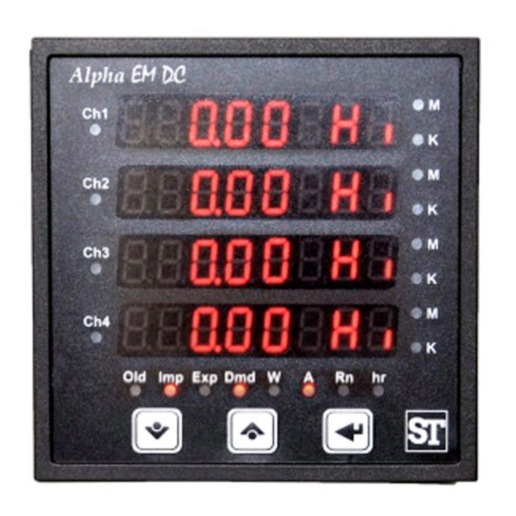 Energy Monitor (Power Meter) LED, 1000VDC LED,