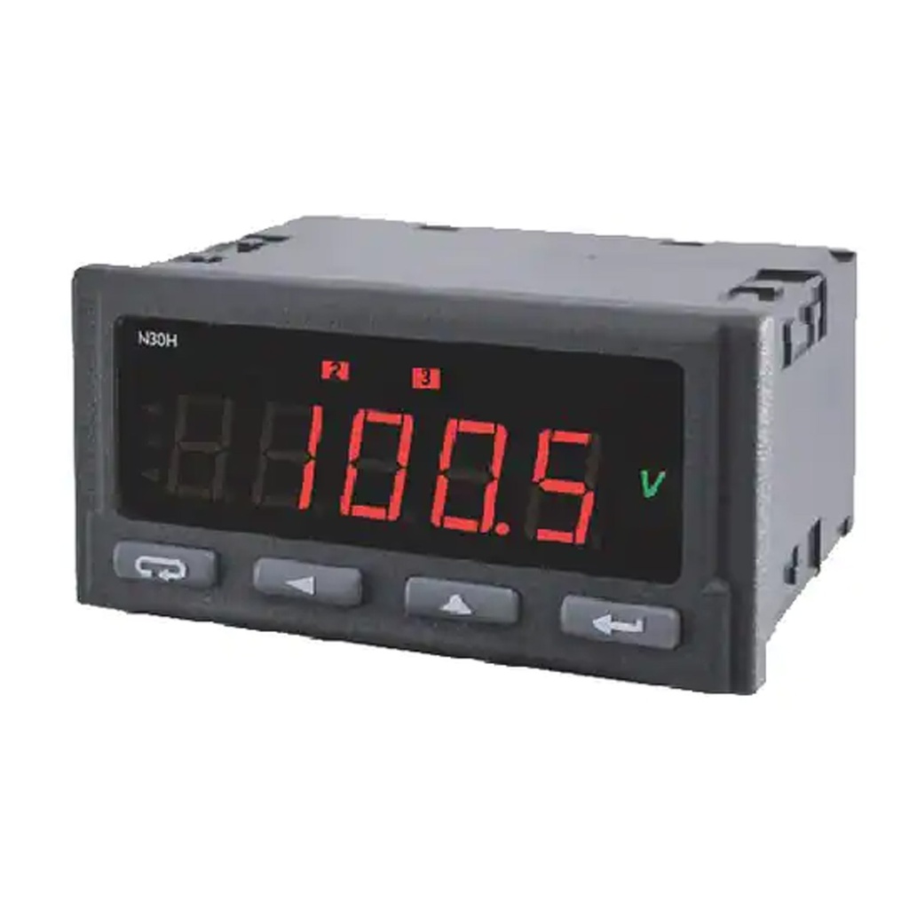 AMMETER 600V DC LCD PANEL MOUNT