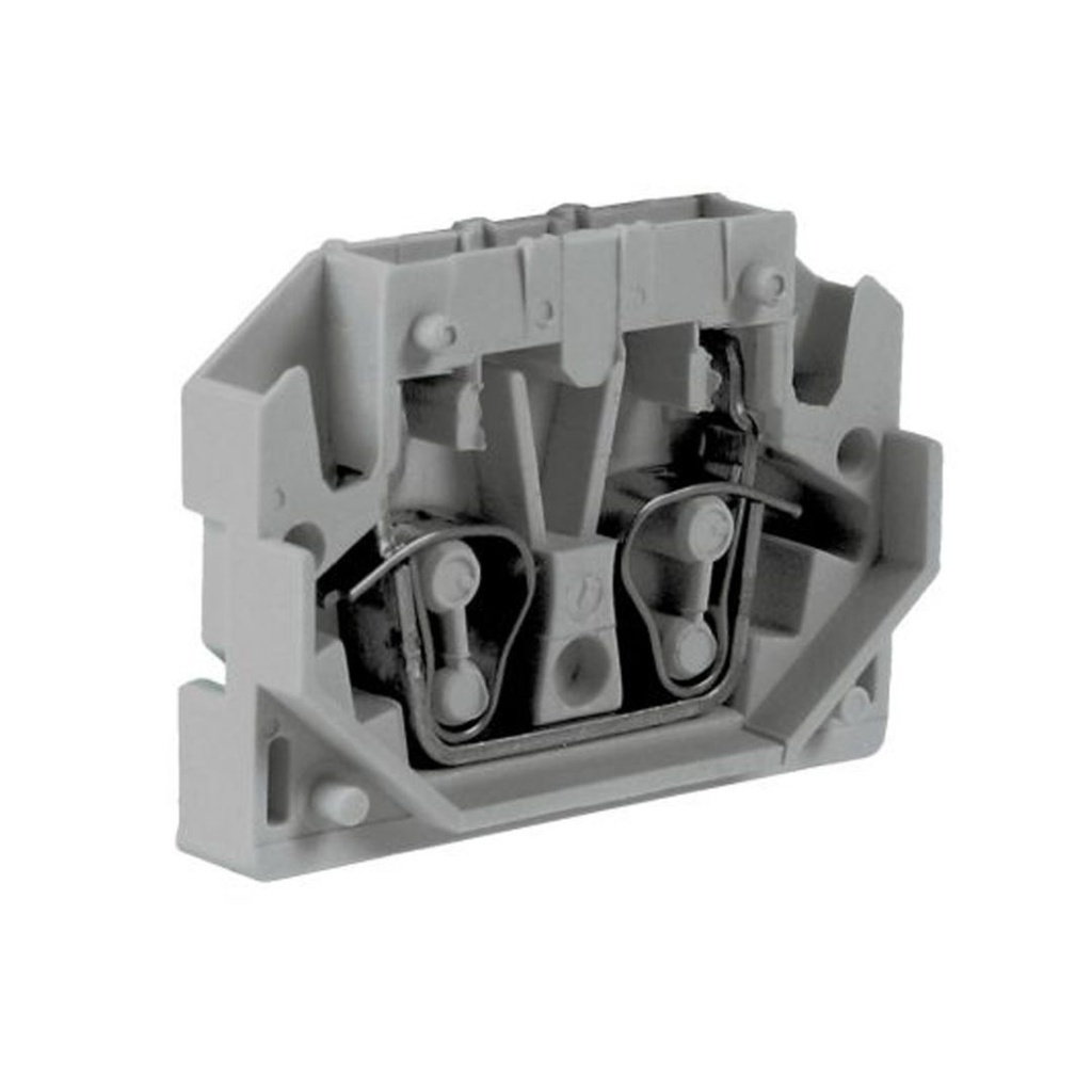 Panel Mount Terminal Block, Spring Terminal Connections, Screw Flange Mounting To A Panel, 28-12AWG, 600V, 20A, HP160GR